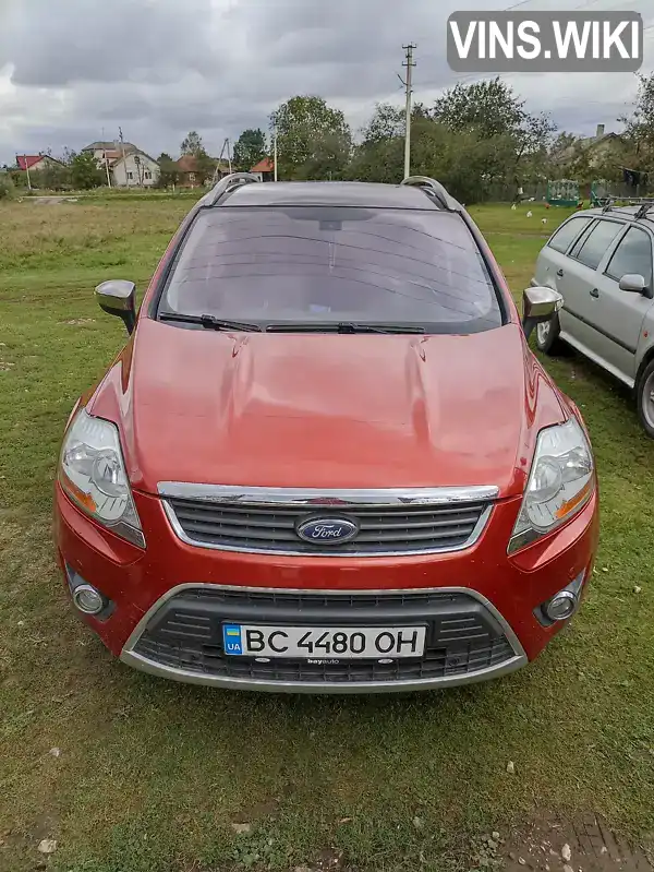 Внедорожник / Кроссовер Ford Kuga 2008 2 л. Ручная / Механика обл. Львовская, Самбор - Фото 1/3