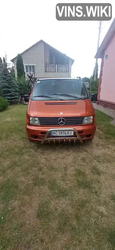 Мінівен Mercedes-Benz Vito 1999 2.2 л. Ручна / Механіка обл. Волинська, Камінь-Каширський - Фото 1/14