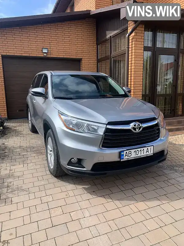 Позашляховик / Кросовер Toyota Highlander 2015 3.5 л. Автомат обл. Вінницька, Вінниця - Фото 1/16