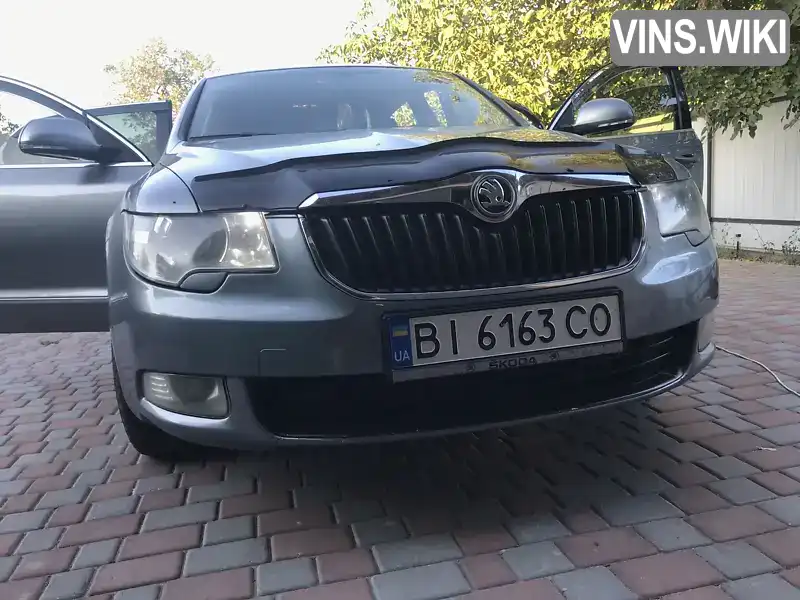 Лифтбек Skoda Superb 2009 1.8 л. Ручная / Механика обл. Полтавская, Кременчуг - Фото 1/14