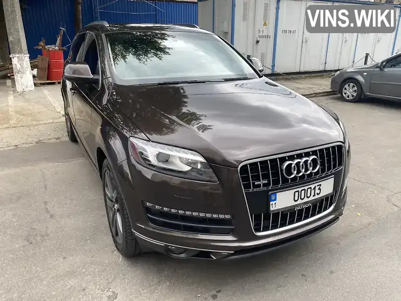 Позашляховик / Кросовер Audi Q7 2013 3 л. Типтронік обл. Київська, Київ - Фото 1/21