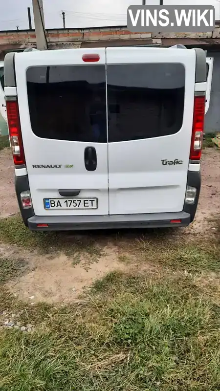 VF1FLAHAHCY414058 Renault Trafic 2011 Мінівен 2 л. Фото 8