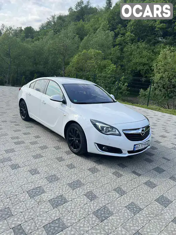 Лифтбек Opel Insignia 2016 1.6 л. Ручная / Механика обл. Закарпатская, Воловец - Фото 1/21