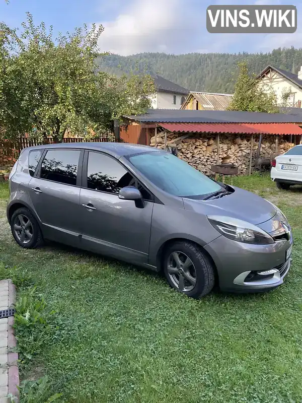 Минивэн Renault Scenic 2013 1.5 л. Ручная / Механика обл. Закарпатская, Ужгород - Фото 1/10