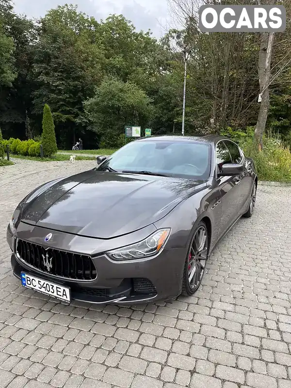 Седан Maserati Ghibli 2015 3 л. Автомат обл. Львівська, Львів - Фото 1/16