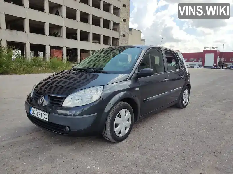 Мінівен Renault Scenic 2004 1.6 л. Автомат обл. Тернопільська, Тернопіль - Фото 1/9