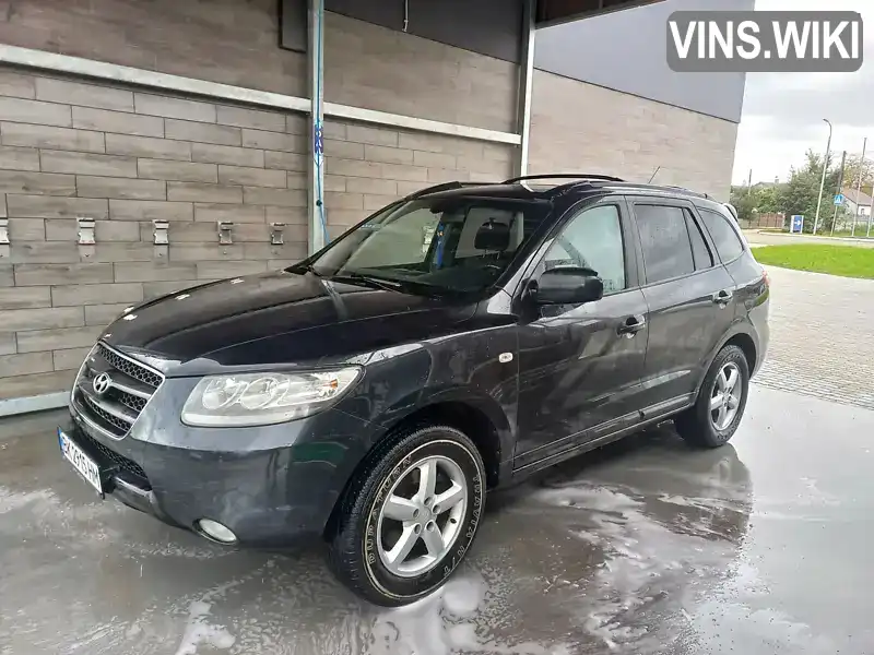 Позашляховик / Кросовер Hyundai Santa FE 2006 2.2 л. Ручна / Механіка обл. Рівненська, Демидівка - Фото 1/8