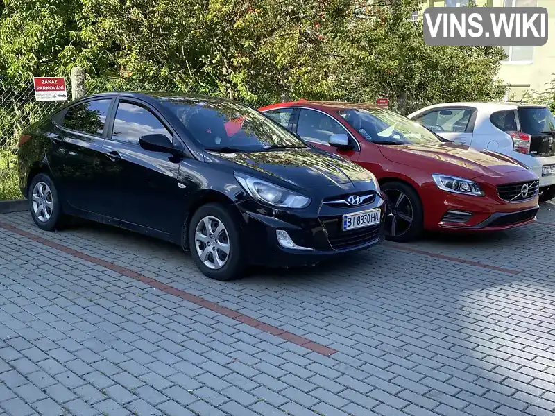 Седан Hyundai Accent 2013 1.4 л. Автомат обл. Полтавська, Полтава - Фото 1/9