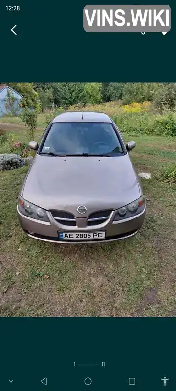 Седан Nissan Almera 2005 1.8 л. Ручная / Механика обл. Днепропетровская, Каменское (Днепродзержинск) - Фото 1/10