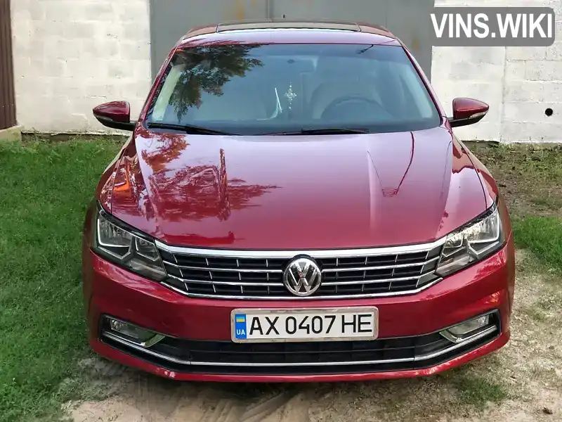 Седан Volkswagen Passat 2016 1.8 л. Автомат обл. Харківська, Нова Водолага - Фото 1/14