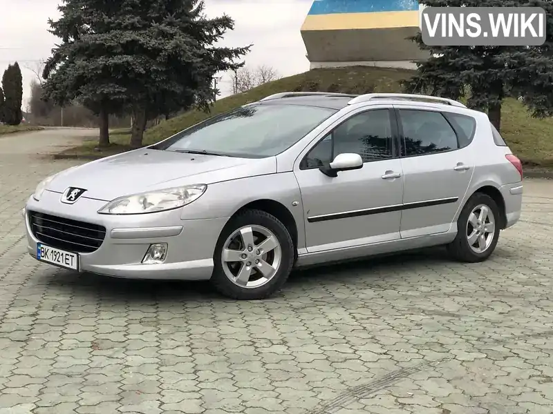 Универсал Peugeot 407 2008 2 л. Ручная / Механика обл. Ровенская, Дубно - Фото 1/20