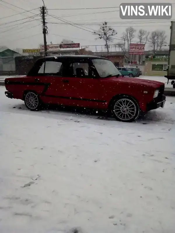 Седан ВАЗ / Lada 2107 1988 1.5 л. обл. Киевская, Васильков - Фото 1/14