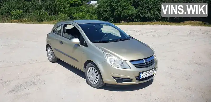 Хэтчбек Opel Corsa 2007 1 л. Ручная / Механика обл. Тернопольская, Подволочиск - Фото 1/14