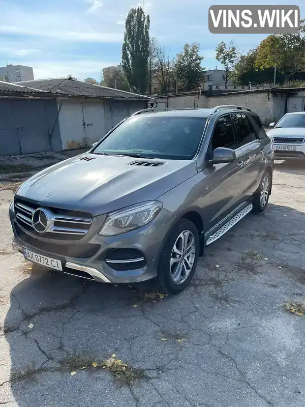 Позашляховик / Кросовер Mercedes-Benz GLE-Class 2017 3 л. Автомат обл. Харківська, Харків - Фото 1/17