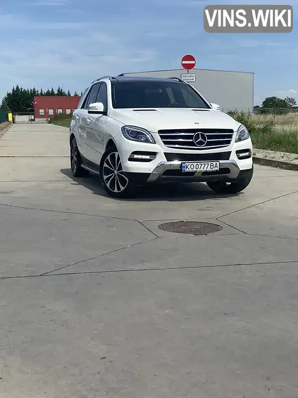 Позашляховик / Кросовер Mercedes-Benz M-Class 2012 2.1 л. Автомат обл. Закарпатська, Мукачево - Фото 1/21