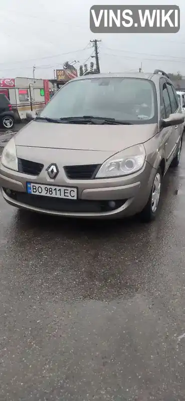 Минивэн Renault Megane Scenic 2008 1.5 л. Ручная / Механика обл. Львовская, Золочев - Фото 1/9