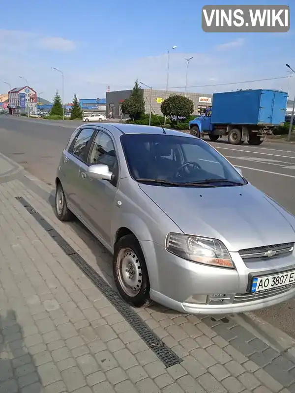 Хетчбек Chevrolet Kalos 2007 1.15 л. Ручна / Механіка обл. Закарпатська, Мукачево - Фото 1/9