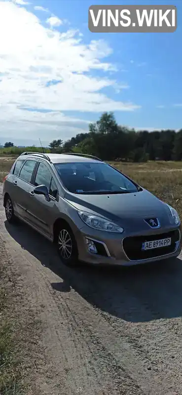 Універсал Peugeot 308 2012 1.6 л. Ручна / Механіка обл. Дніпропетровська, Дніпро (Дніпропетровськ) - Фото 1/9