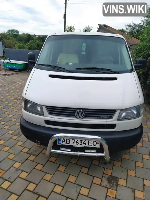 Мінівен Volkswagen Transporter 2003 2.5 л. Ручна / Механіка обл. Вінницька, Тульчин - Фото 1/12