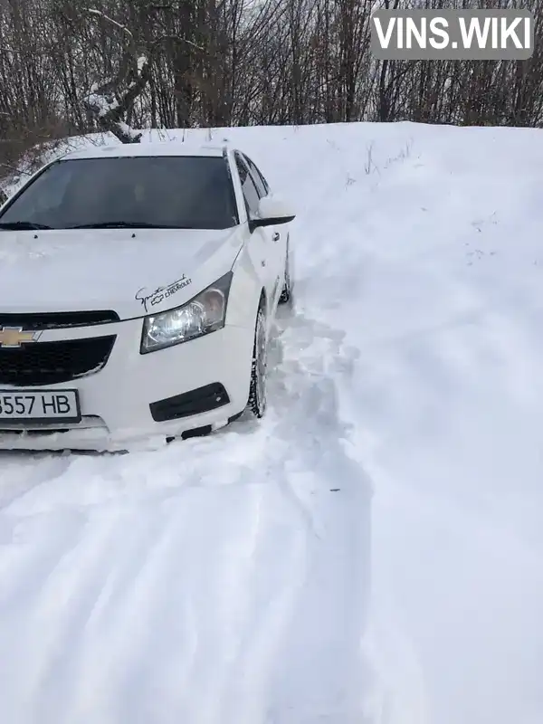 Седан Chevrolet Cruze 2009 1.6 л. Ручна / Механіка обл. Закарпатська, Тячів - Фото 1/11