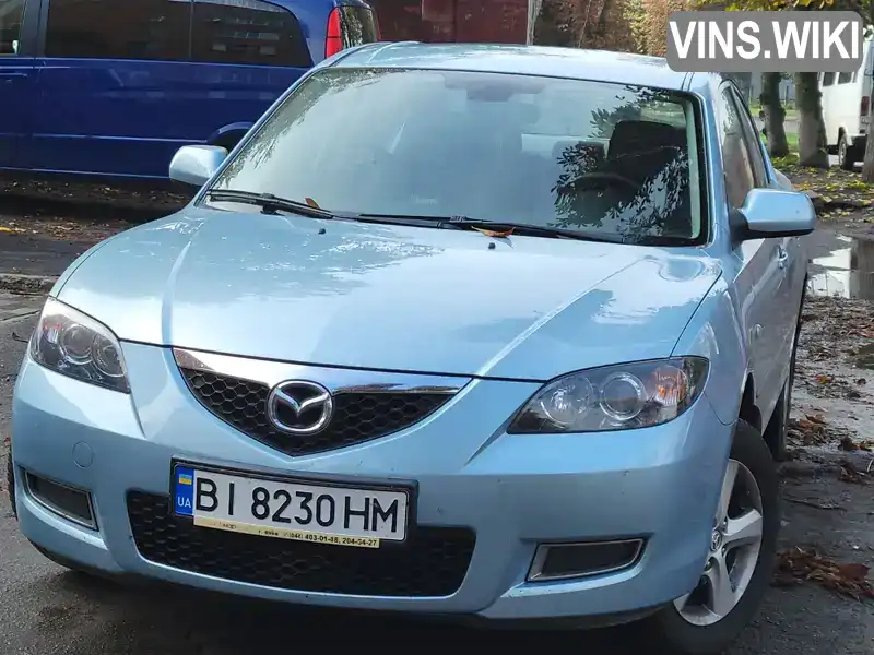 Седан Mazda 3 2007 1.6 л. Ручна / Механіка обл. Полтавська, Лубни - Фото 1/21