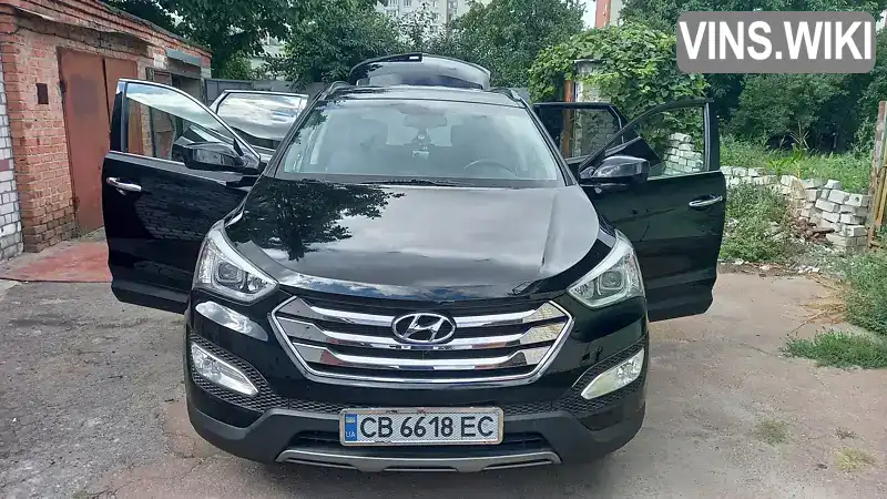 Позашляховик / Кросовер Hyundai Santa FE 2013 2.4 л. Автомат обл. Чернігівська, Чернігів - Фото 1/21