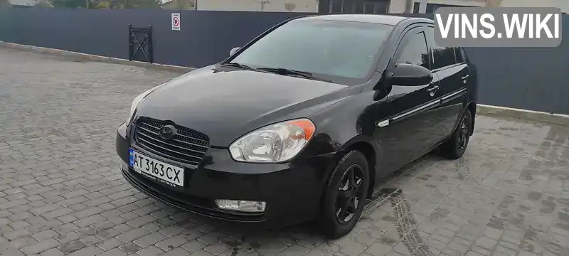 Седан Hyundai Accent 2008 1.5 л. Ручна / Механіка обл. Івано-Франківська, Івано-Франківськ - Фото 1/14