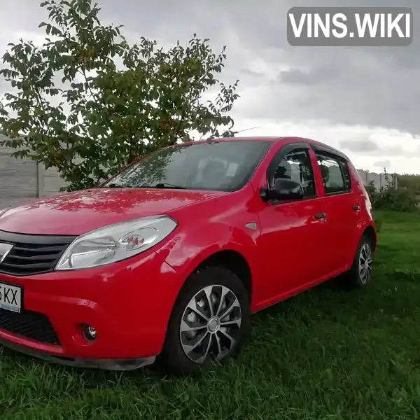 Хетчбек Dacia Sandero 2009 1.4 л. Ручна / Механіка обл. Дніпропетровська, Новомосковськ - Фото 1/15