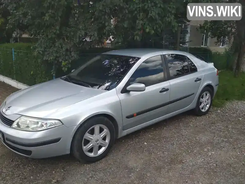 Ліфтбек Renault Laguna 2001 1.9 л. Ручна / Механіка обл. Івано-Франківська, Снятин - Фото 1/12