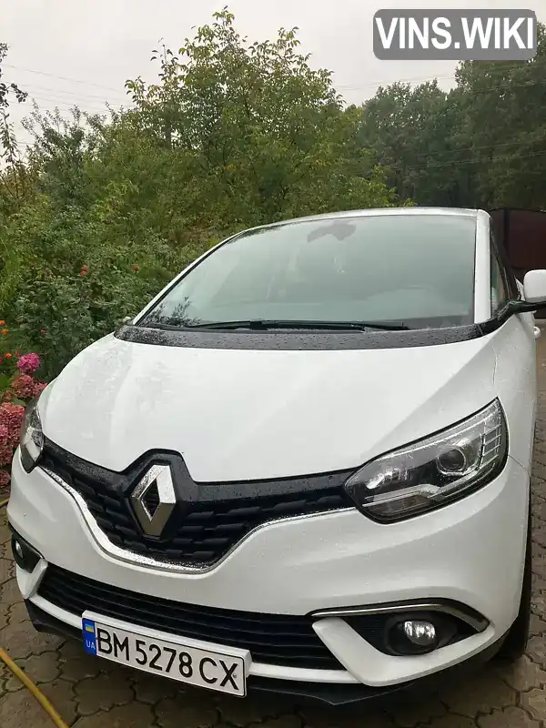 Минивэн Renault Scenic 2018 1.5 л. Ручная / Механика обл. Сумская, Кролевец - Фото 1/21