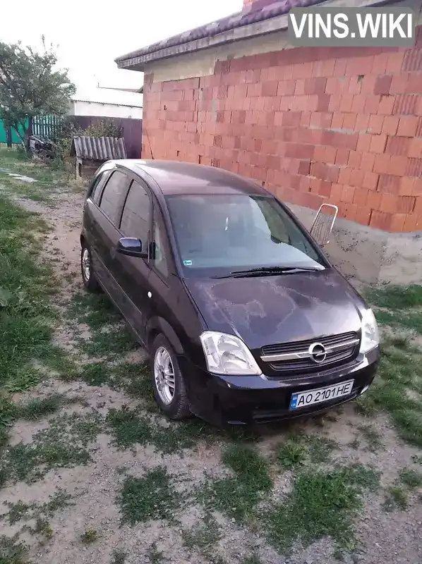 Мікровен Opel Meriva 2003 1.6 л. обл. Закарпатська, Ужгород - Фото 1/3