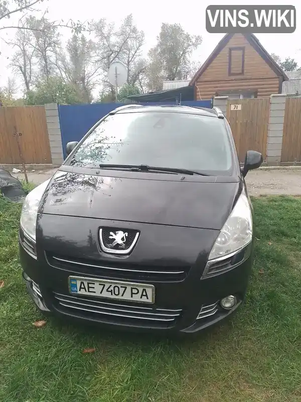 Минивэн Peugeot 5008 2010 1.6 л. Робот обл. Днепропетровская, Каменское (Днепродзержинск) - Фото 1/10