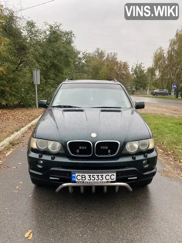 Позашляховик / Кросовер BMW X5 2003 3 л. Автомат обл. Чернігівська, Козелець - Фото 1/18