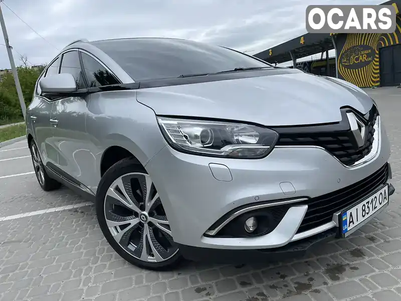 Мінівен Renault Grand Scenic 2018 1.5 л. Ручна / Механіка обл. Київська, Київ - Фото 1/21