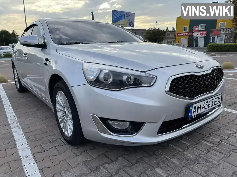 Седан Kia K7 2013 3 л. Автомат обл. Житомирська, Житомир - Фото 1/14