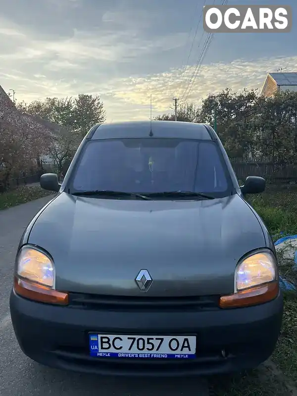 Мінівен Renault Kangoo 2001 1.9 л. Ручна / Механіка обл. Львівська, Золочів - Фото 1/8