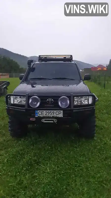 Позашляховик / Кросовер Toyota Land Cruiser 2004 4.2 л. Ручна / Механіка обл. Чернівецька, Чернівці - Фото 1/9