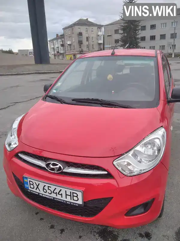 Хэтчбек Hyundai i10 2013 1.1 л. Ручная / Механика обл. Хмельницкая, Шепетовка - Фото 1/7