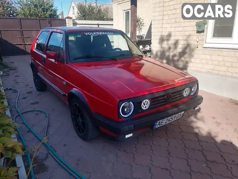 Хетчбек Volkswagen Golf 1987 1.6 л. Ручна / Механіка обл. Дніпропетровська, Павлоград - Фото 1/20