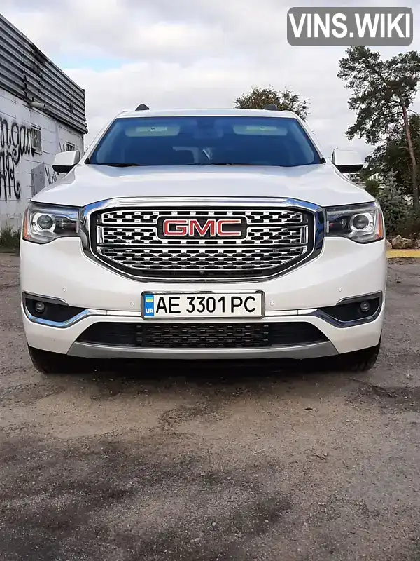 Внедорожник / Кроссовер GMC Acadia 2017 3.6 л. Типтроник обл. Днепропетровская, Новомосковск - Фото 1/15