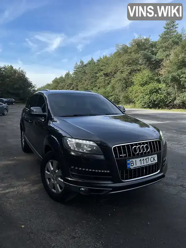 Позашляховик / Кросовер Audi Q7 2013 3 л. Автомат обл. Полтавська, Кременчук - Фото 1/17