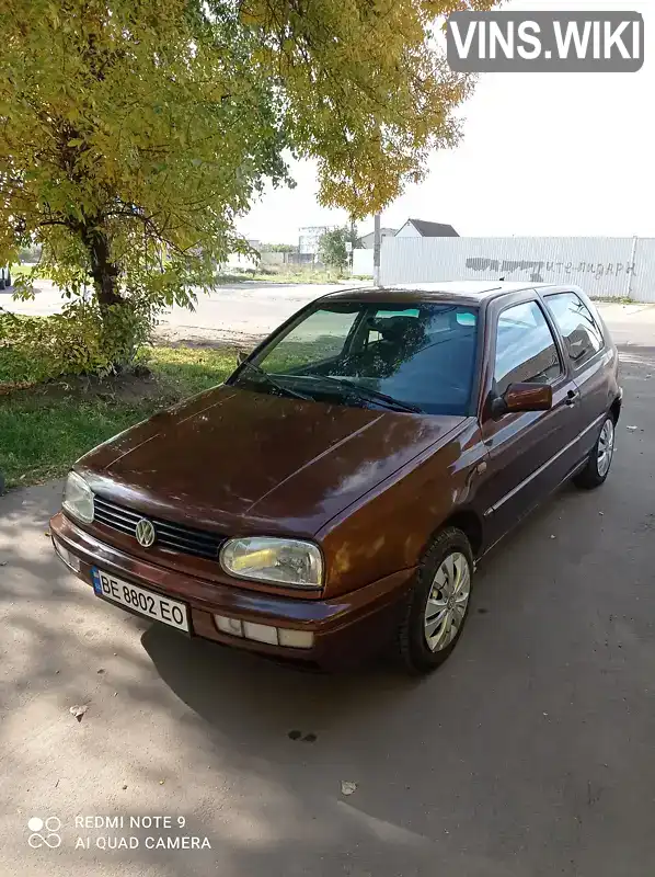 Хэтчбек Volkswagen Golf 1997 1.8 л. Ручная / Механика обл. Николаевская, Первомайск - Фото 1/11