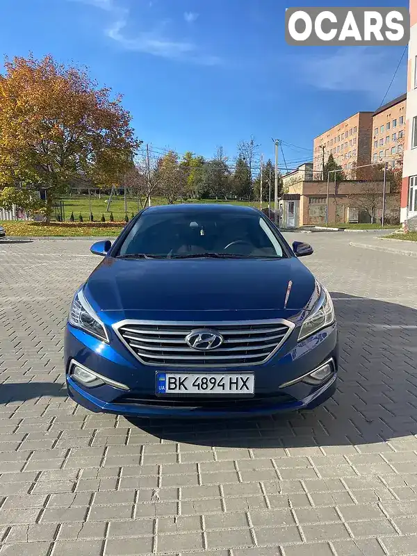 Седан Hyundai Sonata 2016 2.4 л. Автомат обл. Рівненська, Рівне - Фото 1/21