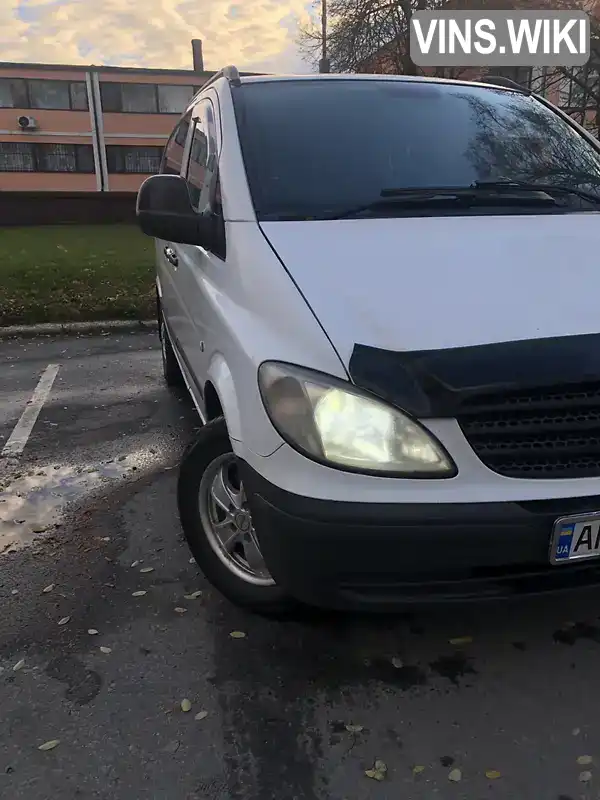 Мінівен Mercedes-Benz Vito 2007 2.2 л. Ручна / Механіка обл. Житомирська, Звягель - Фото 1/18