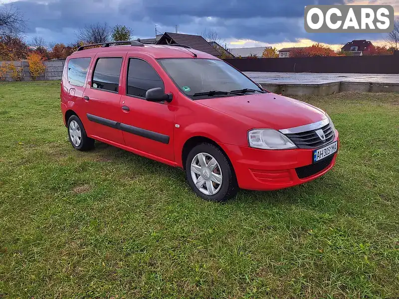 Універсал Dacia Logan MCV 2009 1.6 л. Ручна / Механіка обл. Київська, Бориспіль - Фото 1/11