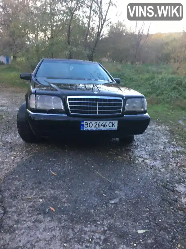 Седан Mercedes-Benz S-Class 1995 3.2 л. Автомат обл. Тернопільська, Бучач - Фото 1/10