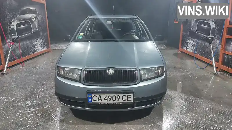 Універсал Skoda Fabia 2003 1.4 л. Ручна / Механіка обл. Черкаська, Шпола - Фото 1/11