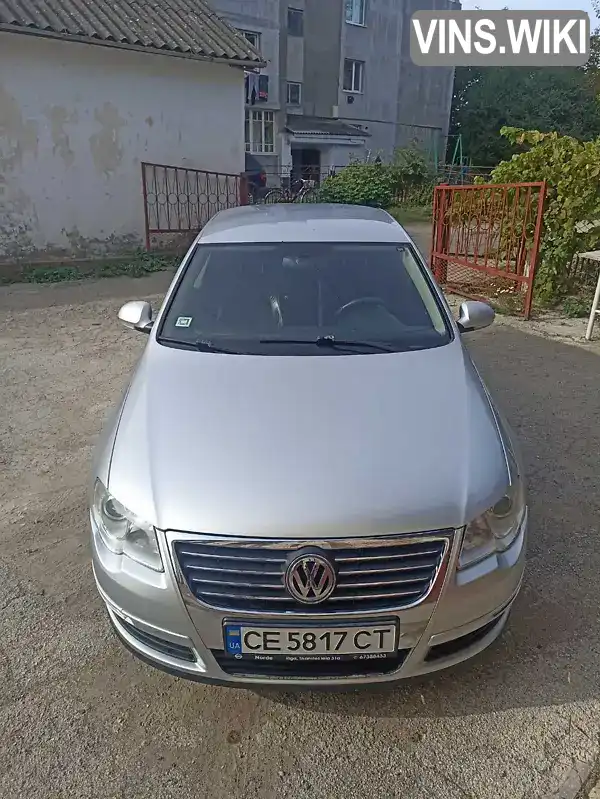 Седан Volkswagen Passat 2006 1.98 л. Ручна / Механіка обл. Чернівецька, Сокиряни - Фото 1/6