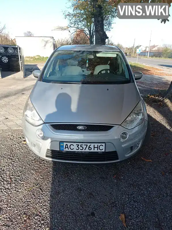 Мінівен Ford S-Max 2007 1.8 л. Ручна / Механіка обл. Волинська, Ковель - Фото 1/5