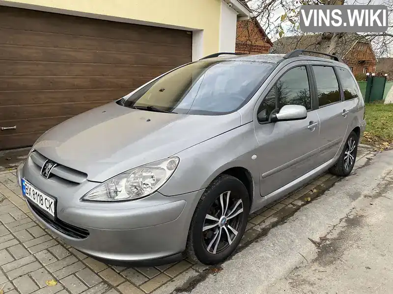 Универсал Peugeot 307 2003 2 л. Ручная / Механика обл. Хмельницкая, Хмельницкий - Фото 1/21